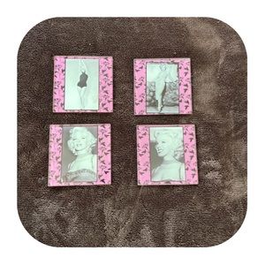 Marilyn Monroe Bernard of Hollywood (set of 4) 4x4 coasters
